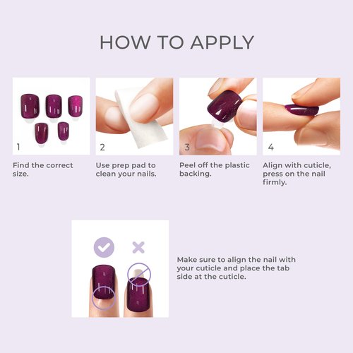 KISS colorFX by imPRESS Press On Nails , ‘Reconnect’, Solid Blue with Pearlescent Finish, Short Oval, IMPROVED adhesive, Includes 30 Fake Nails, Prep Pad, 1 Manicure Stick, 1 Mini Nail File