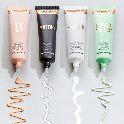 Makeup Revolution Mattify Face Primer - Lightweight Translucent Formula for Smooth Complexion | Vegan, 0.94 Fl Oz
