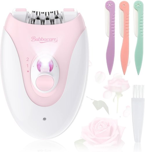 Skiennix Smooth Glide Epilator - Portable Facial Hair Removal for Women | Effective & Compact Design