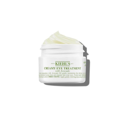 Kiehl's Avocado Eye Treatment - Under Eye Cream for Puffiness & Dark Circles | Caffeine Infused, 99% Natural