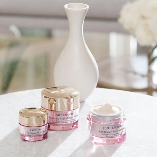 Estée Lauder Resilience Multi-Effect Tri-Peptide Under Eye Cream - Reduces Dark Circles & Puffiness, 0.5 Ounce