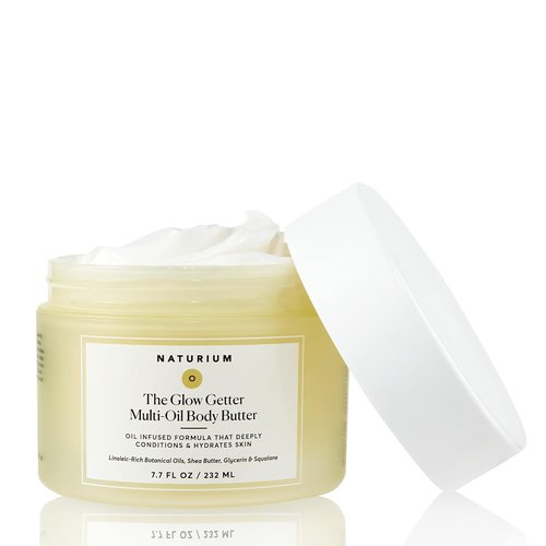 Naturium Whipped Multi-Oil Body Butter - Firming Cream & Moisturizer with Shea Butter | 7.7 fl oz