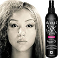 Silk Spray by Regine Switzerland - Moroccan Argan Oil Thermal Protector | Alcohol-Free Heat Protectant up to 450°F | 6oz