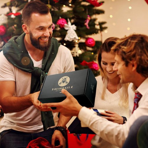 Beard Care Kit Gifts for Men, 9 Pcs Beard Grooming Kit, Beard Club Kit is a Unique Men's Gifts for Dad Husband Boyfriend, Father's Day Anniversary Birthday Valentine's Day Wedding Gift Ideas for Him