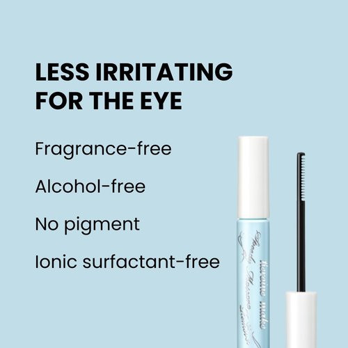 HEROINE MAKE by KISSME Waterproof Mascara Black by Defining Fiber for Long and Curl Eye Makeup for Women + Smooth Liquid Black Eyeliner, Smudge-free + Gentle Mascara Remover Oil Free, 3 Set