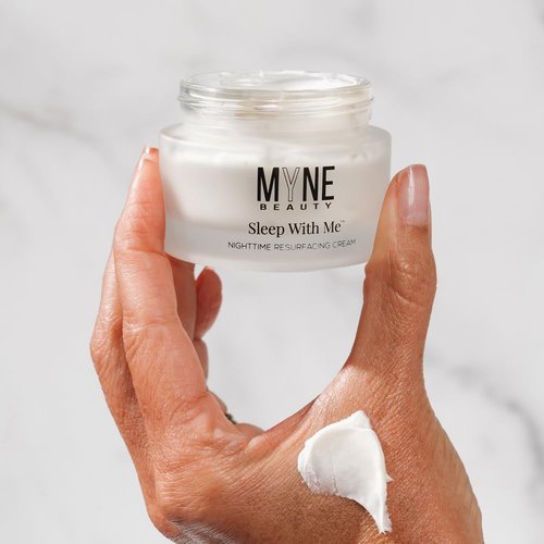 Sleep With Me Nighttime Resurfacing Cream - Anti-Aging Retinol Cream for Tone, Texture & Hydration