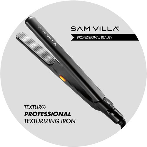 Sam Villa TEXTUR Professional Texturizing Hair Crimper - Precision Heat Control, 1 Count