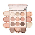 INTO YOU Eyeshadow Palette - 9 Vibrant Colors with Shimmer & Matte Shades | Long-Lasting, Smooth Formula, 0.26 Oz