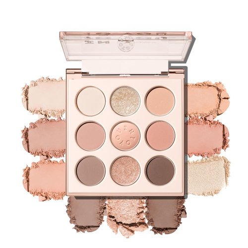 INTO YOU Eyeshadow Palette - 9 Vibrant Colors with Shimmer & Matte Shades | Long-Lasting, Smooth Formula, 0.26 Oz