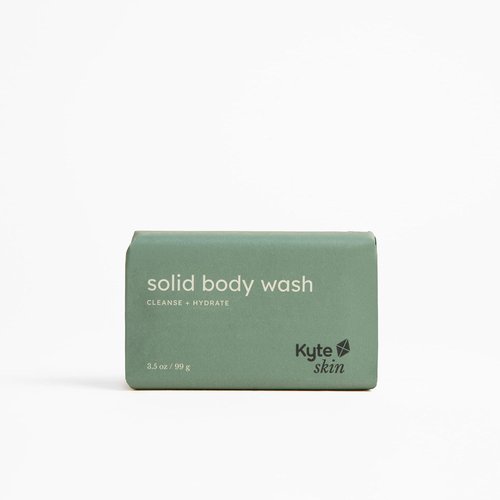KYTE BABY Solid Body Wash Bar - Hypoallergenic, Fragrance-Free Oat & Shea Butter Soap for All Ages