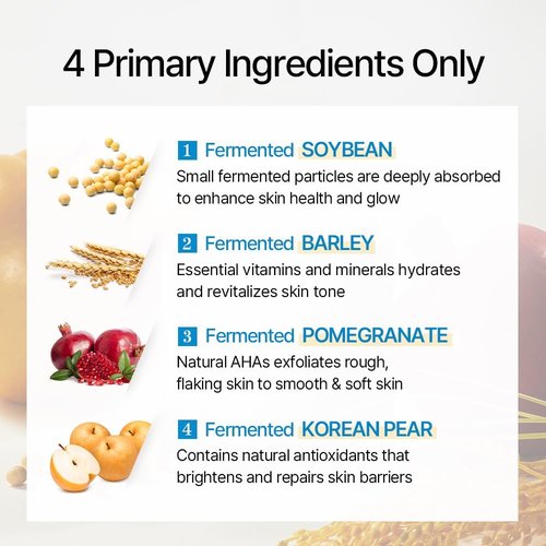 mixsoon Bean Essence Exfoliating, Snail Mucin Moisturizer for Hydrating, Fermented Bean Extract, Gentle Formula for Smooth Skin 50ml / 1.69 fl.oz. Korean Glass Skin Care