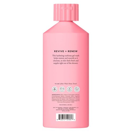 Billie Body Wash - Reviving & Renewing Formula | Cotton Cloud Scent, 18 fl oz, Vegan & Cruelty-Free