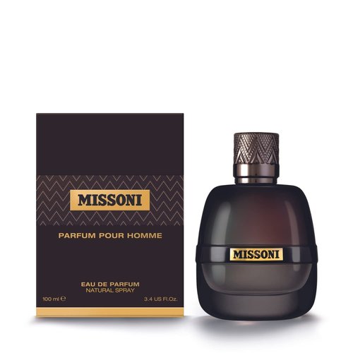 Missoni Pour Homme Men’s EDP Spray - 3.4 Fl Oz | Elegant Fragrance for Modern Men