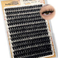 MIKIWI Fluffy 60D Lash Clusters D Curl Mixed 9-18mm Wispy Volume Eyelashes