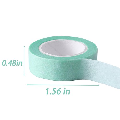 NswfDzkAloe Vera Makeup Tape Eye Shadow Shaping Multi Functional Adhesive Tape for Eyelash Implantation False Eyelash Extension etc【6volumesGreen】