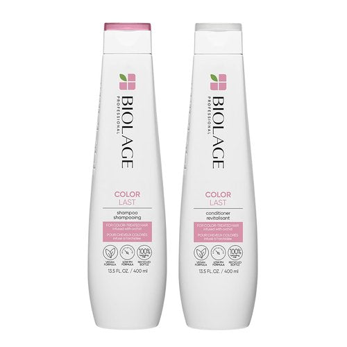 Biolage Color Last Shampoo & Conditioner Set - Protects & Maintains Vibrant Color | Paraben & Silicone-Free | Vegan