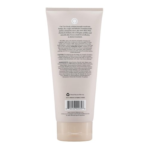 Naturium KP Body Scrub - Exfoliating Shower Scrub & Mask for Keratosis Pilaris, 8 oz