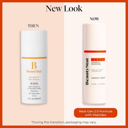 BeautyStat Universal C Skin Refiner - 20% Vitamin C Serum for Radiant Skin | 30ml / 1.0 oz