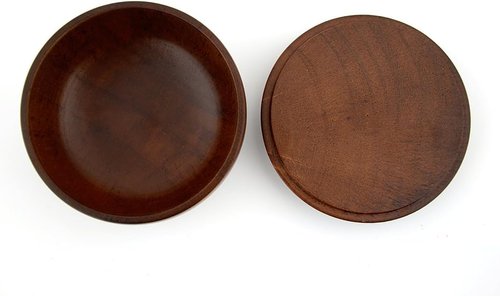 Grandslam Wooden Shaving Bowl - Easy Lathering Shaving Soap Bowl for Men | Oak Wood Design