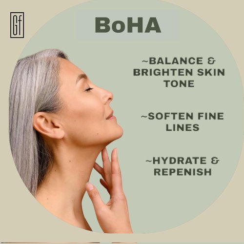 Greyfeather Hyaluronic Acid Serum for Face - Botanical Hydration with Vitamin C & E | Anti-Aging, 1.7oz