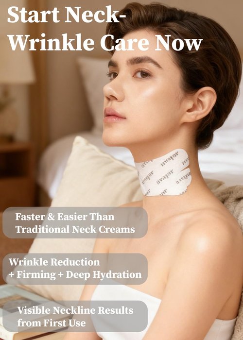Avajar Collagen Neck Mask - PDRN Firming & Tightening Treatment with Niacinamide | 5-Pack