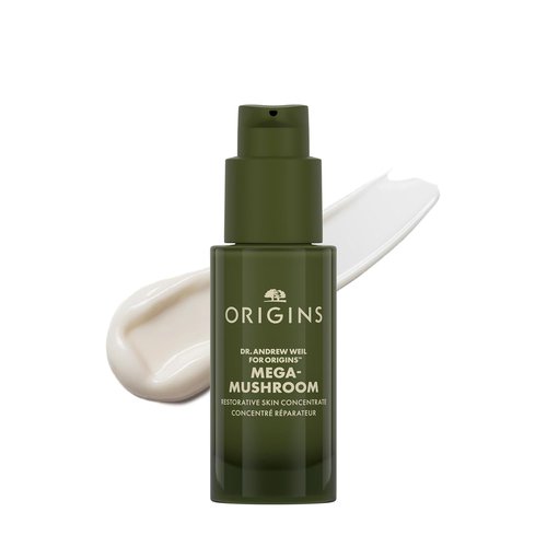 Origins Mega-Mushroom Restorative Skin Concentrate Serum - Reduces Redness & Strengthens Barrier | 1 Fl Oz