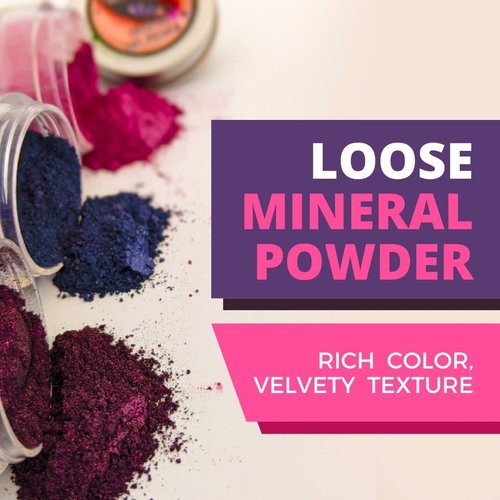 Concrete Minerals Variety Collection, Silky- Smooth and Highly Pigmented Cosmetics, 100% Vegan and Cruelty Free, Loose Mineral Eyeshadow Powder, Handmade in USA (Dark Arts)