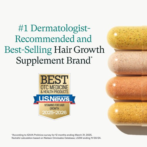 Nutrafol Postpartum Hair Growth Supplements - Clinically Tested for Thickness & Strength | 1 Month Supply, 1.7 Fl Oz
