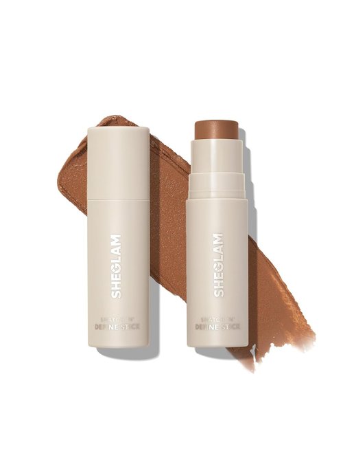 SheGlam Snatch 'n' Define Cream Contour Stick - Long Lasting, Highly Pigmented Bronzer in Terracotta