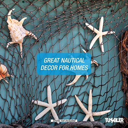 2 Pack 5x10 ft Real Fishing Net Decor Nautical Beach Party Wall Backdrop