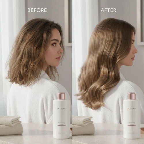 FARMASi Dr. C. Tuna Reviving Shampoo - Volumizing & Strengthening with Garlic Extract | 7.6 fl oz