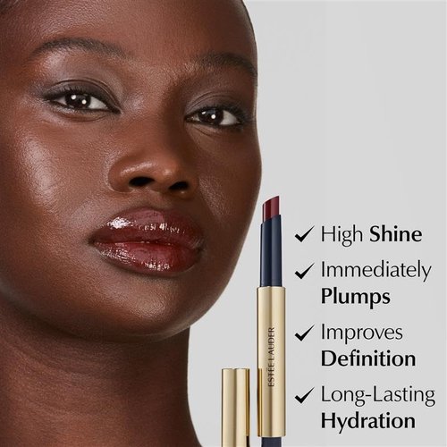 Estée Lauder Pure Color Melt-On Glosstick for Lips | Plumping & Moisturizing Lip Gloss, 390 Melted Melon