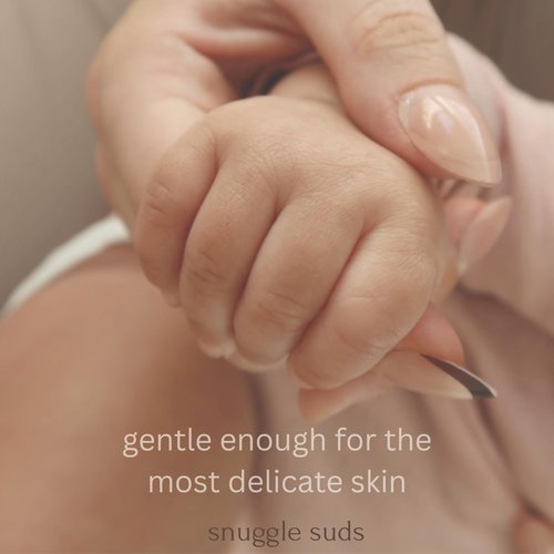Snuggle Suds Whipped Tallow Balm – 100% Grass Fed Beef Tallow for Baby, Eczema & Sensitive Skin; Double-Infused with Calendula & Chamomile Herbs (Unscented Herb-Infused)