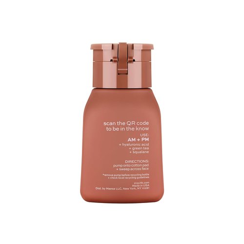 ITK Hydrating Hyaluronic Acid Face Toner - Soothing Green Tea & Squalane for Dry Skin | 5 oz.