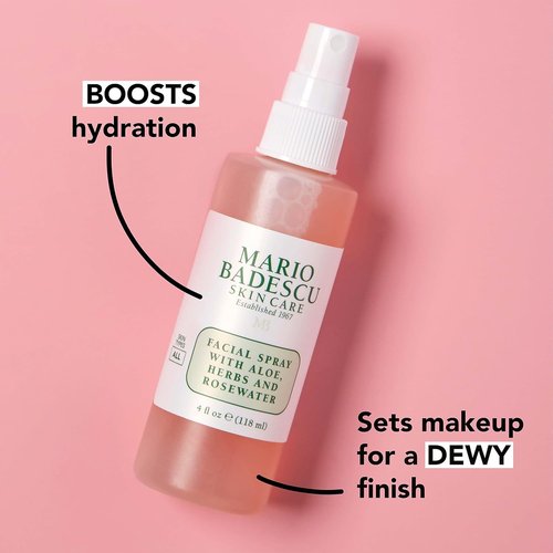Mario Badescu Facial Spray - Aloe, Rose Water & Chamomile Duo | Hydrating Mist for All Skin Types