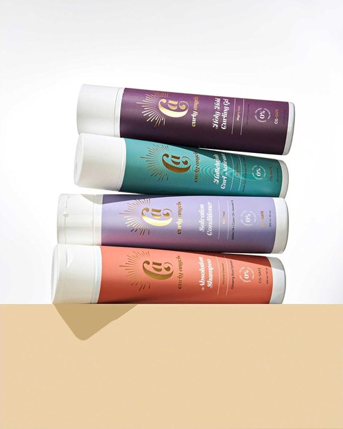 **Holy Hold Curling Gel - Long-Lasting Hold & Shine for All Hair Types | 8 oz**