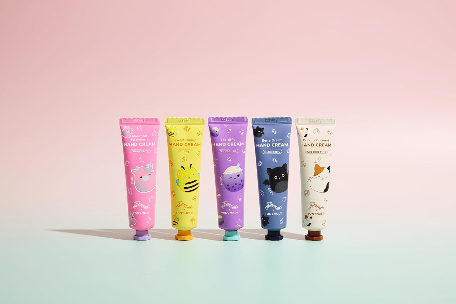 TONYMOLY Holiday Hand Cream Set - Nourishing Moisturizers with Squishmallows | Perfect Gift Set