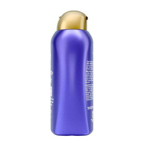 OGX Color Care - Impecca-Blonde Purple Shampoo | Highly-Pigmented Toning for Blonde & Silver Hair, 13 fl. oz