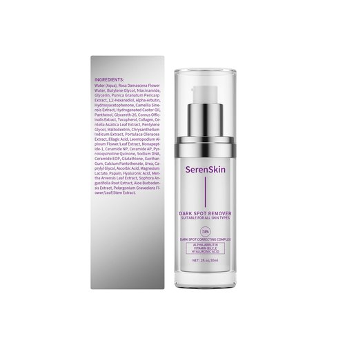 Dark Spot Remover for Face and Body, Dark Spot Corrector for Melasma, Acne Scars, Sun Spots and Age Spots, Hyperpigmentation Treatment Vitamin C Dark Spot Correcting Glow Serum, 1.0 fl oz