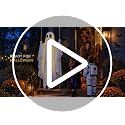 Large 5.8 FT Swinging Ghost with Lights Halloween Yard Decoration