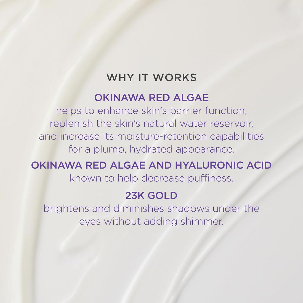 Tatcha Luminous Deep Hydration Eye Serum - Caffeinated Formula for Fine Lines & Puffiness | 15 ml
