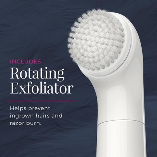 Remington Smooth & Silky Bikini Trimmer & Shaver Kit - Cordless & Waterproof for Shower Use | White/Pink