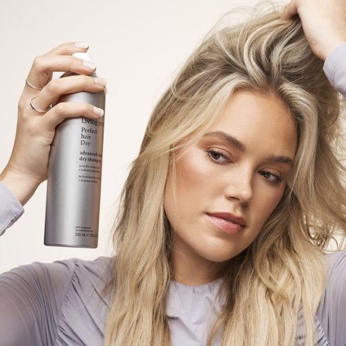 Living Proof Perfect Hair Day Dry Shampoo - Advanced Clean Formula | 5.5 oz 2-Pack + Travel Size Spray