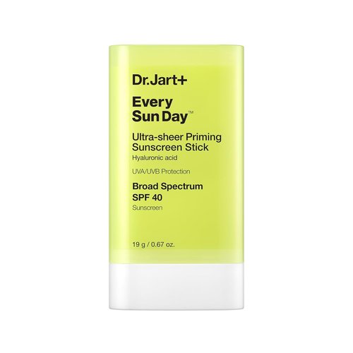 Dr.Jart+ Invisible Korean Priming Sunscreen Stick SPF 40 - Hydrating Hyaluronic Acid | Travel Size 0.67 oz