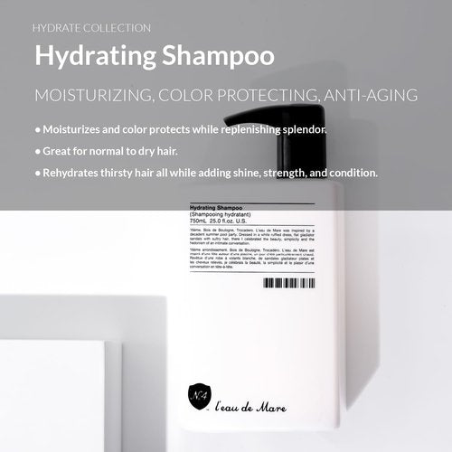Number 4 Hydrating Shampoo - Sulfate-Free, Moisturizing & Color Protecting Formula | 25 oz