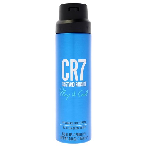 Cristiano Ronaldo CR7 Play It Cool Body Spray - Fresh Citrus & Aromatic Fougere - 6.8 Oz Invigorating Scent