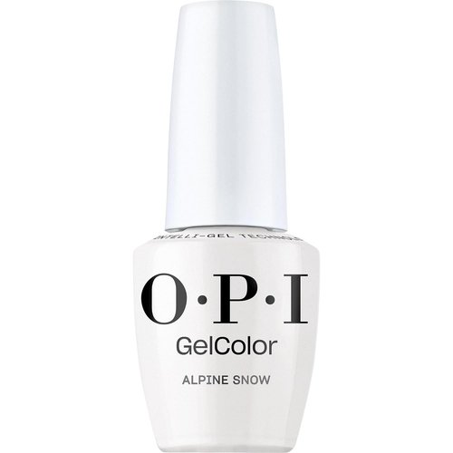 OPI GelColor Gel Nail Polish - Salon-Quality Shine & Long-Lasting Wear | White, Gray & Black Shades | 0.5 Fl Oz