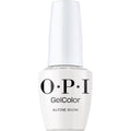 OPI GelColor Gel Nail Polish - Salon-Quality Shine & Long-Lasting Wear | White, Gray & Black Shades | 0.5 Fl Oz