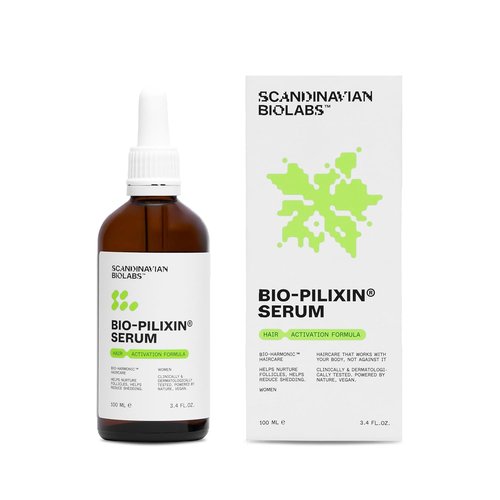 Scandinavian Biolabs Bio-Pilixin® Serum for Women - Activates Hair Growth & Reduces Breakage | 100 mL/3.4 Oz