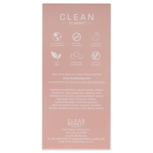 CLEAN CLASSIC Blossom Fragrance - Refreshing Floral Scent in 60mL Bottle